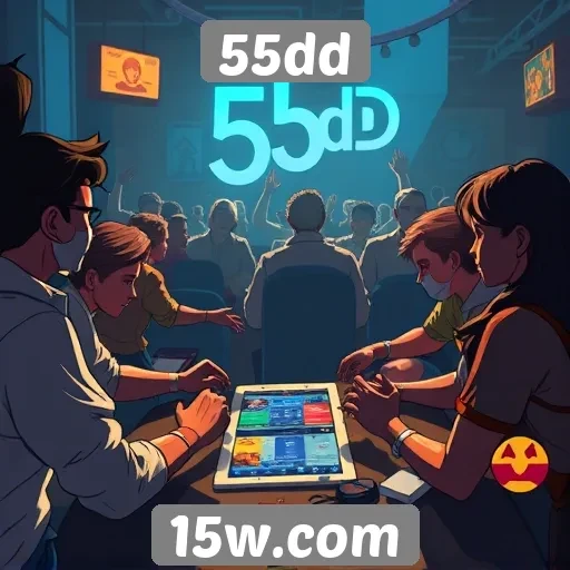 Experiência social nos jogos do 55dd